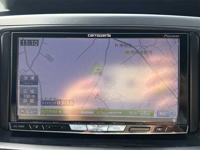 トヨタ ヴォクシー ZS 煌 茨城県 2010(平22)年 7.8万km ブラック 社外SDナビ/　　BT/CD/ワンセグ/バックカメラ/社外フリップダウンモニター/パドルシフト/両側パワースライドドア/純正16インチアルミホイール/革巻きステアリング/レザー調シートカバー/HIDオートライト/スマートキー/ETC