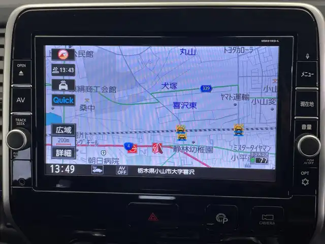 日産 セレナ オーテック スポーツスペック 栃木県 2019(令1)年 6.3万km ダイヤモンドブラック メモリーナビ/（CD/DVD/Bluetooth/USB/フルセグTV）/バックカメラ/全方位カメラ/プロパイロット/衝突軽減ブレーキ/前後コーナーセンサー/ETC/前方ドライブレコーダー/オートライト/LEDヘッドライト/横滑り防止装置/スマートキー/プッシュスタート/電動格納ミラー/純正アルミホイール/純正フロアマット