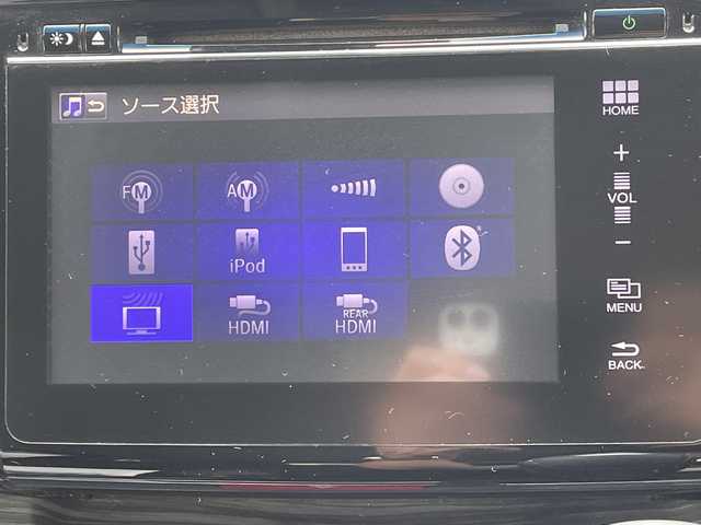 ホンダ オデッセイ アブソルート 沖縄県 2015(平27)年 11.7万km クリスタルブラックパール 純正ナビ　/CD/DVD/BT/フルセグ/フリップダウンモニター　/バックカメラ　/両側パワースライドドア　/クルーズコントロール　/ＬＥＤヘッドライト　/ハーフレザーシート　/社外アルミホイール/ステアリングスイッチ/アイドリングストップ/デジタルインナーミラー/電動格納ミラー/オートライト/スマートキー/ETC