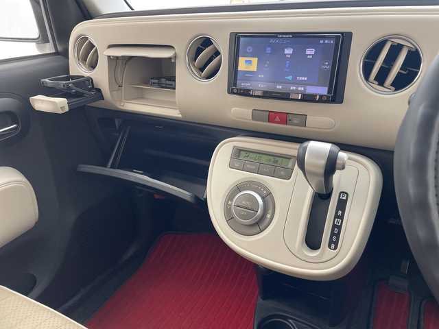 ダイハツ ミラ ココア プラスX 沖縄県 2013(平25)年 7.9万km パールホワイトⅢ 社外ナビ　【AVIC-RZ03】/（CD/DVD/ワンセグTV）/バックカメラ/前後ドライブレコーダー/ETC/スマートキー/電動格納ウインカーミラー/ベンチシート/ドアバイザー/アイドリングストップ/取扱説明書/保証書