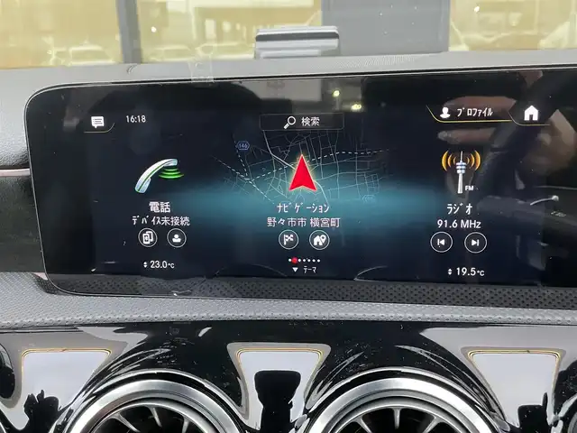 メルセデス・ベンツ Ａ２００ｄ AMGライン 石川県 2021(令3)年 2.4万km ポーラホワイト ワンオーナー/純正ナビ/純正ドライブレコーダー（前後）/Bluetooth/USB/バック/サイド/フロント/全周囲カメラ/ACC/BLIS/電格ミラー/アクティブブレーキアシスト/アテンションアシスト/パワーシート/メモリーシート/シートヒーター/シートコンフォート/アンビエントライト/LEDライト/コーナーセンサー/純正18incAW/ETC2.0