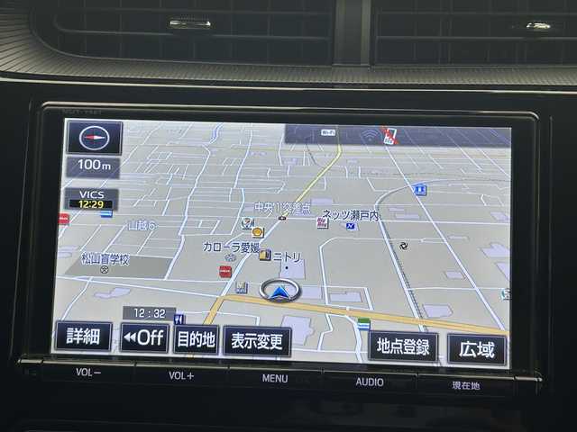 トヨタ アクア S スタイルブラック 愛媛県 2018(平30)年 7.7万km ダークブルーマイカ ・純正ナビ（フルセグＴＶ・ＢＴオーディオ・ＡＭＦＭ・ＣＤＤＶＤ・ＳＤ）/・バックカメラ　/・前後ドライブレコーダー　/・ビルトインＥＴＣ　/・衝突軽減ブレーキ　/・車線逸脱警報　/・オートマチックハイビーム　/・横滑り防止
