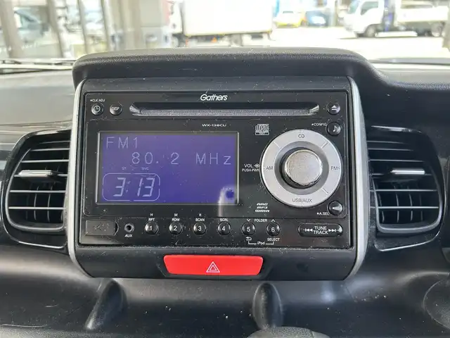 ホンダ Ｎ ＢＯＸ カスタム G Lパッケージ 大阪府 2012(平24)年 11.3万km プレミアムホワイトパール 純正オーディオ/片側パワースライド/純正アルミホイール/純正フロアマット/スマートキー/取扱説明書/Wエアバッグ/横滑り防止装置/LEDライト/オートライト/ABS