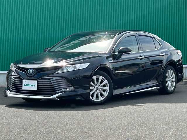 トヨタ カムリ G 宮城県 2019(平31)年 5.7万km アティチュードブラックマイカ Toyota Safety Sense/モデリスタエアロ【F・S・R】/純正9型ナビ/【CD・DVD・SD・BT・フルセグTV】/バックカメラ/純正17インチAW/プリクラッシュセーフティ/レーダークルーズコントロール/レーンディパーチャートアラート/ブラインドスポットモニター/オートハイビーム/D席パワーシート/社外ドライブレコーダー/オートライト/LEDヘッドライト/LEDフォグライト/ブレーキホールド/電子パーキング/横滑り防止装置/スマートキー/ETC