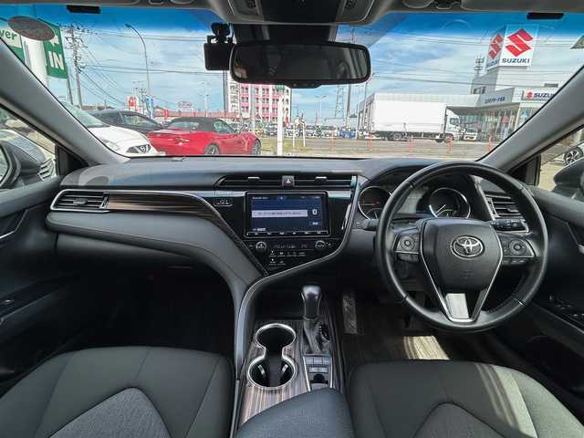 トヨタ カムリ G 宮城県 2019(平31)年 5.7万km アティチュードブラックマイカ Toyota Safety Sense/モデリスタエアロ【F・S・R】/純正9型ナビ/【CD・DVD・SD・BT・フルセグTV】/バックカメラ/純正17インチAW/プリクラッシュセーフティ/レーダークルーズコントロール/レーンディパーチャートアラート/ブラインドスポットモニター/オートハイビーム/D席パワーシート/社外ドライブレコーダー/オートライト/LEDヘッドライト/LEDフォグライト/ブレーキホールド/電子パーキング/横滑り防止装置/スマートキー/ETC