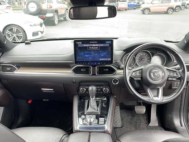 マツダ ＣＸ－８ XD Lパッケージ 鹿児島県 2018(平30)年 10.2万km マシーングレープレミアムM アルパインナビ/（マツダコネクト使用可能）/フルセグ/Bluetooth/バックカメラ/全方位カメラ/パワーシート（D/N席）/パワーバックドア/ステアリングヒーター/ヘッドアップディスプレイ/ETC2.0/ステアリングスイッチ/レザーシート/クルーズコントロール/衝突軽減ブレーキ/スマートキー