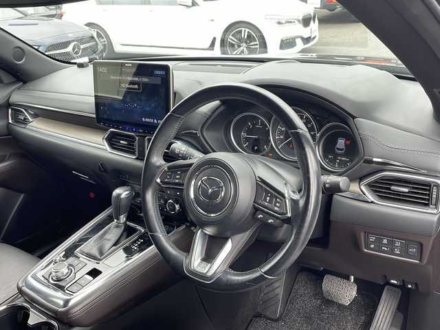 マツダ ＣＸ－８ XD Lパッケージ 鹿児島県 2018(平30)年 10.2万km マシーングレープレミアムM アルパインナビ/（マツダコネクト使用可能）/フルセグ/Bluetooth/バックカメラ/全方位カメラ/パワーシート（D/N席）/パワーバックドア/ステアリングヒーター/ヘッドアップディスプレイ/ETC2.0/ステアリングスイッチ/レザーシート/クルーズコントロール/衝突軽減ブレーキ/スマートキー