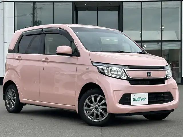 ホンダ Ｎ ＷＧＮ G スタイリッシュパッケージ 青森県 2016(平28)年 3.8万km プレミアムピンクP ・４WD/・SDナビ/・ワンセグ/AM/FM/・横滑り防止装置/・盗難防止装置/・スマートキー/・スペアキー/・エンジンスターター/・前席シートヒーター/・ベンチシート/・社外アルミホイール/・夏タイヤ付/・ダブルエアバック/・フロアマット/・取扱説明書