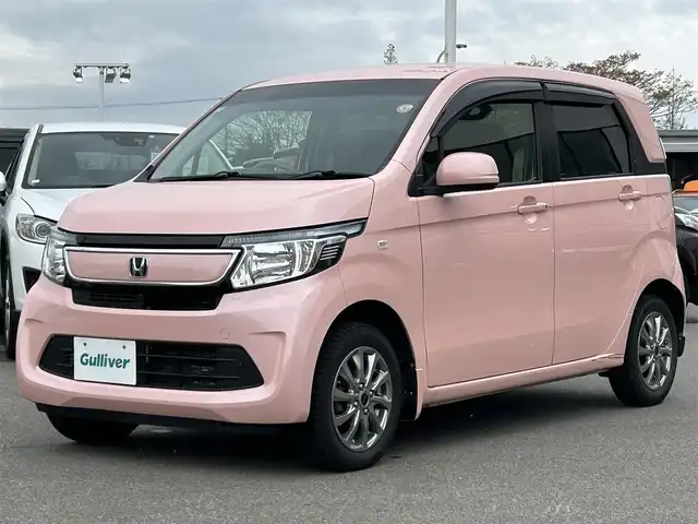 ホンダ Ｎ ＷＧＮ G スタイリッシュパッケージ 青森県 2016(平28)年 3.8万km プレミアムピンクP ・４WD/・SDナビ/・ワンセグ/AM/FM/・横滑り防止装置/・盗難防止装置/・スマートキー/・スペアキー/・エンジンスターター/・前席シートヒーター/・ベンチシート/・社外アルミホイール/・夏タイヤ付/・ダブルエアバック/・フロアマット/・取扱説明書