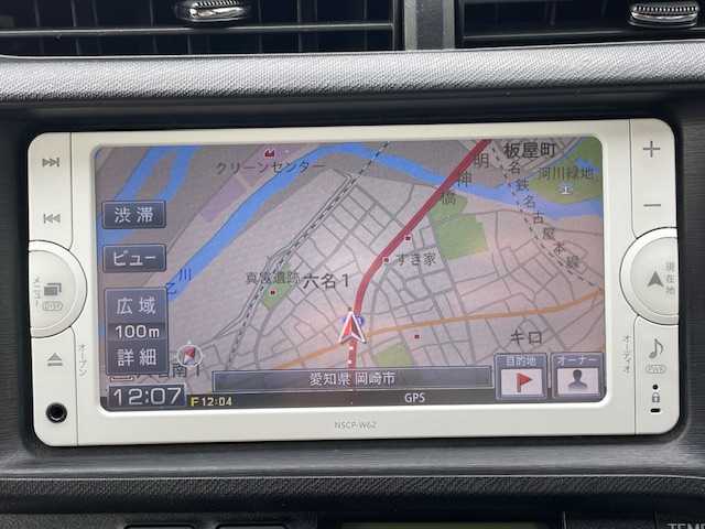 トヨタ アクア S 愛知県 2014(平26)年 11.9万km ディープアメジストマイカメタリック ワンオーナー/純正ナビ/Bluetooth接続/バックカメラ/ワンセグテレビ/ETC/横滑り防止装置/純正フロアマット/プッシュスタート/スマートキー/電動格納式ミラー