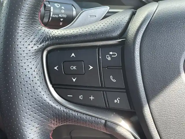 レクサス ＥＳ 300h Fスポーツ 愛知県 2020(令2)年 4.8万km レッドマイカクリスタルシャイン 前期型ES”F SPORT”/“F SPORT”ディンプル本革ステアリング/“F SPORT”TFT液晶式メーター/“F SPORT”オーナメントパネル/カラーヘッドアップディスプレイ/ドライブモードセレクト/純正ディスプレイオーディオ（ナビ付き）/バックカメラ/フルセグTV/CD/DVD再生/ETC2.0/ミュージックサーバー（SD録音）/Bluetooth/USB/AUX接続/アダプティブクルーズコントロール/MTモード付きCVT/パドルシフト/パワーシート（D/N）/本革シート/シートヒーター（D/N）/シートベンチレーション（D/N）/サンルーフ/純正フロアマット/ハンズフリーパワートランクリッド/純正トランクスポイラー/純正19インチアルミホイール/三眼フルLEDヘッドランプ（シーケンシャルウィンカー）/オートマチックハイビーム/コーナーセンサー/横滑り防止装置/衝突軽減ブレーキ/レーンキープアシスト/ブラインドスポットモニター/電動パーキングブレーキ/ブレーキホールド/純正ドライブレコーダー（前後）/電動チルト&テレスコピック/デジタルインナーミラー/ステアリングヒーター