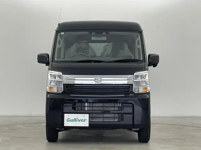 スズキ エブリイ JOINターボ 群馬県 2024(令6)年 0.1千km ブルーイッシュブラックパール3 届出済未使用車(登録時走行距離：10km)/両側パワースライドドア/7インチディスプレイオーディオ/・AM/FM/Bluetooth/USB/AppleCarPlay/AndroidAuto/フルオートエアコン/4WD/＝＝＝＝＝＝＝＝＝＝＝＝＝＝＝＝/スズキセーフティサポート/・デュアルカメラブレーキサポート/後退時ブレーキサポート/・車線逸脱警報機能/ふらつき警報/・誤発進/後方誤発進抑制機能/・先行車発進お知らせ機能/・ハイビームアシスト/LEDヘッドランプ/プッシュスタート/バックカメラ/スマートキー/運転席シートヒーター/ヘッドライトレベライザー