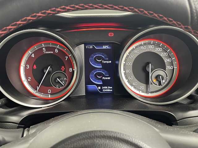 スズキ スイフト スポーツ セーフティPKG 埼玉県 2019(令1)年 2.3万km バーニングレッドPM 社外SDナビ/（BT/フルTV/FM/AM/CD/DVD）/スズキセーフティサポート/・デュアルセンサーブレーキサポート/・車線逸脱警報機能/・アダプティブクルーズコントロール/・ハイビームアシスト/純正アルミホイール/シートヒーター/ビルトインETC