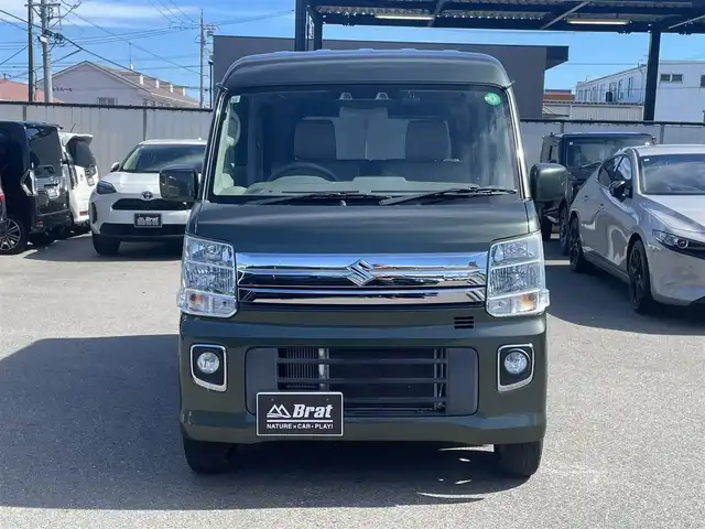 スズキ エブリィ ワゴン PZターボ 愛知県 2019(令1)年 3.3万km クールカーキPM KENWOOD SDナビ/Bluetooth/フルセグTV/オートライト/ドアバイザー/ドラレコ/プッシュスタート/片側パワースライドドア