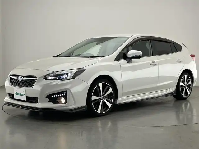 スバル インプレッサ スポーツ 2．0i－S アイサイト 愛知県 2017(平29)年 4.8万km クリスタルホワイトP 純正８型ナビ　ＳＴＩエアロ　禁煙車　フルセグＴＶ　Ｂｌｕｅｔｏｏｈ　バックカメラ　アイサイト　衝突軽減　車線逸脱　追従クルコン　ＬＥＤオートライト　パワーシート　ＥＴＣ２．０　電動パーキング　フォグ