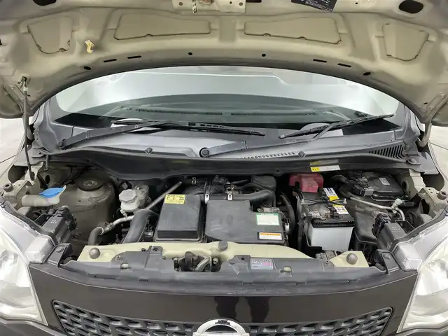 日産 モコ X 大分県 2014(平26)年 11万km アーバンブラウン ワンオーナー/社外ナビ　型式：NR-MZ40/【フルセグTV、DVD再生可、BT対応】/バックカメラ/プッシュスタート/スマートキー/ETC/アイドリングストップ/ヘッドライトレベライザー/電動格納ミラー/純正フロアマット/純正14アルミホイール/保証書、取説、スペアキー有り