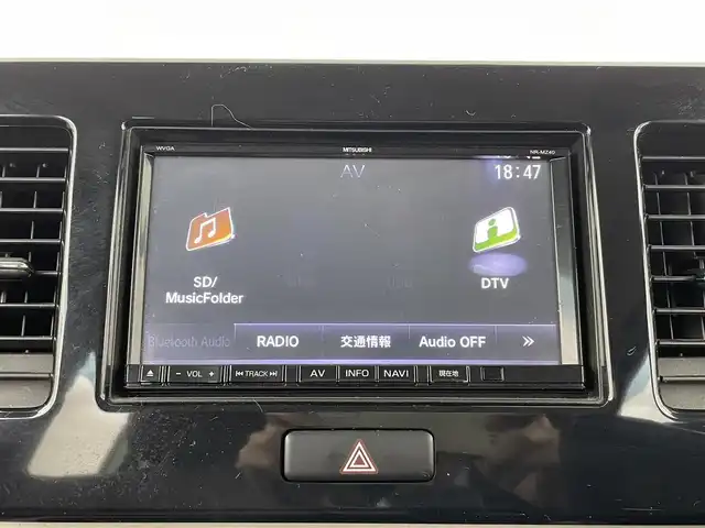 日産 モコ X 大分県 2014(平26)年 11万km アーバンブラウン ワンオーナー/社外ナビ　型式：NR-MZ40/【フルセグTV、DVD再生可、BT対応】/バックカメラ/プッシュスタート/スマートキー/ETC/アイドリングストップ/ヘッドライトレベライザー/電動格納ミラー/純正フロアマット/純正14アルミホイール/保証書、取説、スペアキー有り