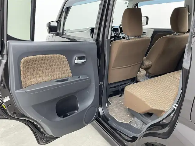 日産 モコ X 大分県 2014(平26)年 11万km アーバンブラウン ワンオーナー/社外ナビ　型式：NR-MZ40/【フルセグTV、DVD再生可、BT対応】/バックカメラ/プッシュスタート/スマートキー/ETC/アイドリングストップ/ヘッドライトレベライザー/電動格納ミラー/純正フロアマット/純正14アルミホイール/保証書、取説、スペアキー有り