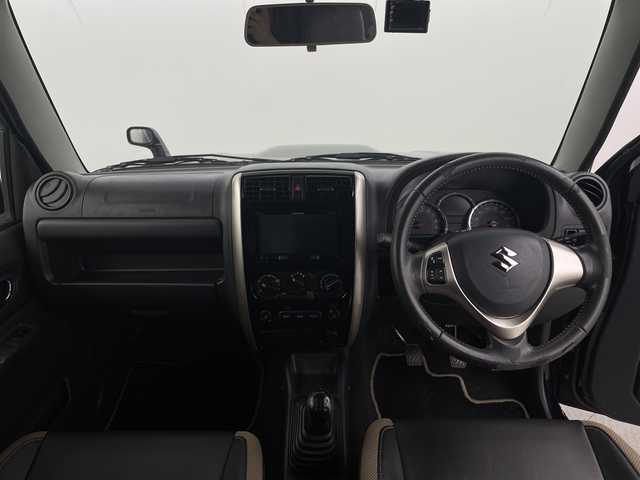 スズキ ジムニー ランドベンチャー 新潟県 2017(平29)年 8.4万km ブルーイッシュブラックパール3 パートタイム4WD/ナビ/Bluetooth/フルセグTV/CD/DVD/革シート/シートヒーター/RAYS 16インチアルミホイール/リフトアップ/ステアリングリモコン/電格ミラー/ウィンカーミラー/フォグランプ/ETC