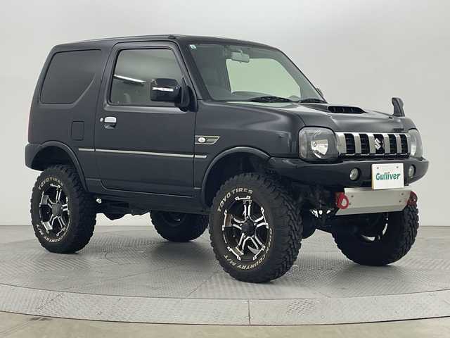 スズキ ジムニー ランドベンチャー 新潟県 2017(平29)年 8.4万km ブルーイッシュブラックパール3 パートタイム4WD/ナビ/Bluetooth/フルセグTV/CD/DVD/革シート/シートヒーター/RAYS 16インチアルミホイール/リフトアップ/ステアリングリモコン/電格ミラー/ウィンカーミラー/フォグランプ/ETC