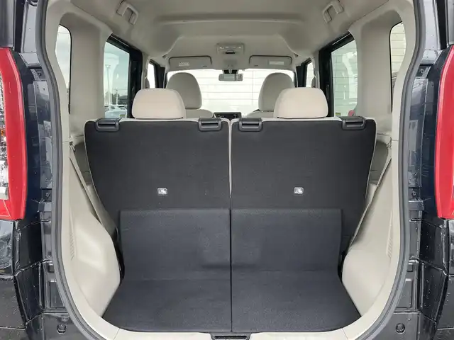 三菱 ｅＫスペース M 石川県 2022(令4)年 4.5万km 黒 4WD/社外オーディオ/シートヒーター/両側スライドドア/キーレス/レーダーブレーキ/コーナーセンサー/オートライト/レーンキープアシスト/電動ミラー/アイドリングストップ