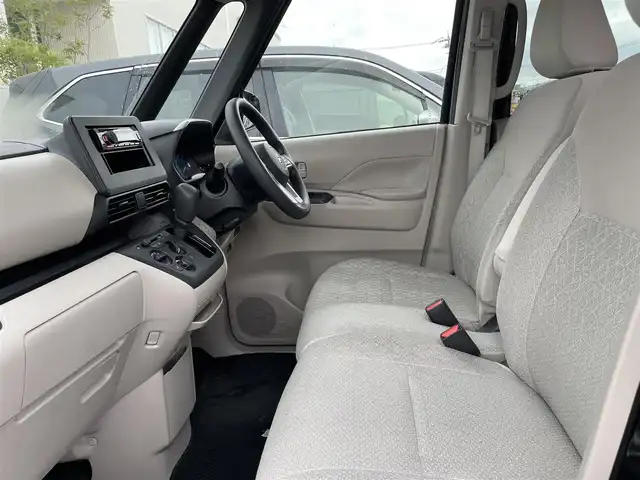 三菱 ｅＫスペース M 石川県 2022(令4)年 4.5万km 黒 4WD/社外オーディオ/シートヒーター/両側スライドドア/キーレス/レーダーブレーキ/コーナーセンサー/オートライト/レーンキープアシスト/電動ミラー/アイドリングストップ