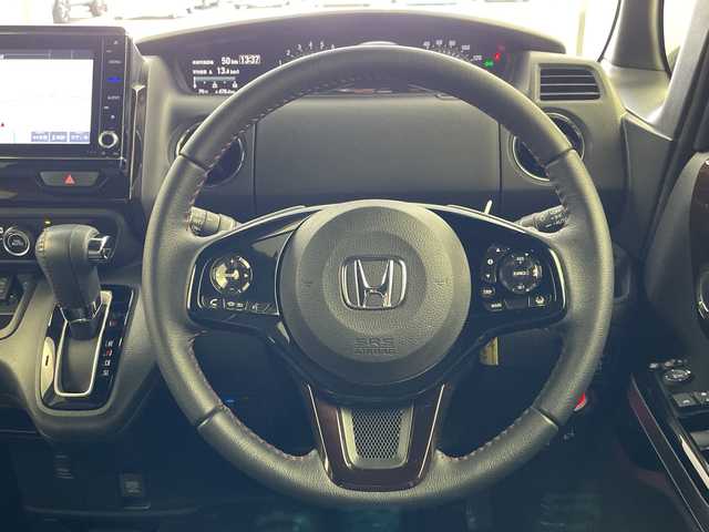 ホンダ Ｎ ＢＯＸ カスタム L ターボ コーディネートスタイル 岐阜県 2022(令4)年 3.1万km ミッドナイトブルービームM 純正ナビ/フルセグTV/バックカメラ/レーンキープアシスト/コーナーセンサー/レーダークルーズコントロール/両側パワースライドドア/ETC/ハーフレザーシート/シートヒーター/社外アルミホイール/純正フロアマット/ドアバイザー/パドルシフト/スマートキー/衝突軽減ブレーキ