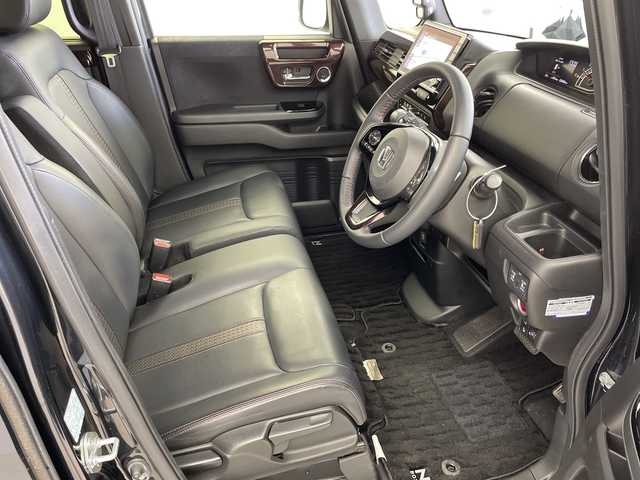 ホンダ Ｎ ＢＯＸ カスタム L ターボ コーディネートスタイル 岐阜県 2022(令4)年 3.1万km ミッドナイトブルービームM 純正ナビ/フルセグTV/バックカメラ/レーンキープアシスト/コーナーセンサー/レーダークルーズコントロール/両側パワースライドドア/ETC/ハーフレザーシート/シートヒーター/社外アルミホイール/純正フロアマット/ドアバイザー/パドルシフト/スマートキー/衝突軽減ブレーキ