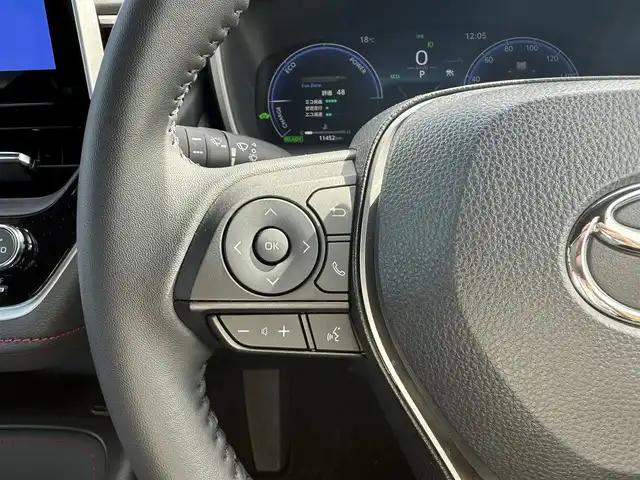 トヨタ カローラ スポーツ ハイブリッドG Z 兵庫県 2025(令7)年 1.2万km パール 純正ナビ/フルセグTV/バックカメラ/Bluetooth接続可/ビルトインETC2.0/ドライブレコーダー/シートヒーター前2席/AUTOハイビーム/AUTOライト/LEDヘッドライト/LEDフォグランプ/トヨターセーフティセンス/レーダークルーズコントロール/レーンキープアシスト/パーキングセンサー前後/純正18インチAW