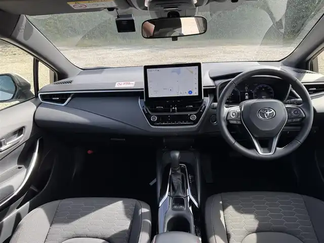 トヨタ カローラ スポーツ ハイブリッドG Z 兵庫県 2025(令7)年 1.2万km パール 純正ナビ/フルセグTV/バックカメラ/Bluetooth接続可/ビルトインETC2.0/ドライブレコーダー/シートヒーター前2席/AUTOハイビーム/AUTOライト/LEDヘッドライト/LEDフォグランプ/トヨターセーフティセンス/レーダークルーズコントロール/レーンキープアシスト/パーキングセンサー前後/純正18インチAW