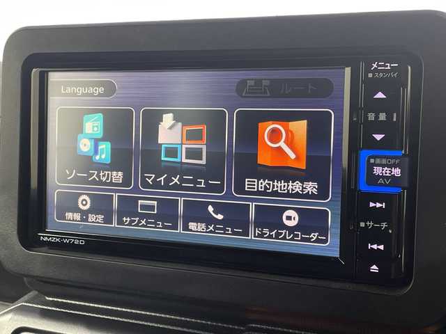 ダイハツ タフト G 神奈川県 2022(令4)年 0.8万km フォレストカーキメタリック ガラスルーフ/純正メモリーナビ【NMZK-W72D】/AM　FM　フルセグ　DVD　CD　USB　SD　Bluetooth/バックカメラ/スマートアシスト/前席シートヒーター/ビルトインETC/ナビ連動前後ドライブレコーダー/革巻ステアリング/ステアリングリモコン/ブレーキホールド/ISOFIX対応/フロアマット/スマートキー×2/保証書/取扱説明書/LEDヘッドライト/フォグランプ/ルーフレール/純正15インチAW/ドアバイザー/先行車発進お知らせ/衝突警報/車線逸脱警報/標識認識/ふらつき警報/謝前逸脱抑制/LKC（レーンキープコントロール）