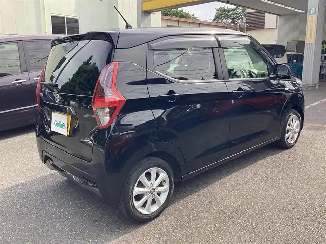 日産 デイズ X 神奈川県 2022(令4)年 1.3万km ブラック ワンオーナー/社外ナビ、TV/バックモニター/エマージェンジーブレーキ/車線逸脱警報/クラランスソナー/フルオートエアコン/ＥＴＣ/ドライブレコーダー/スマートキー