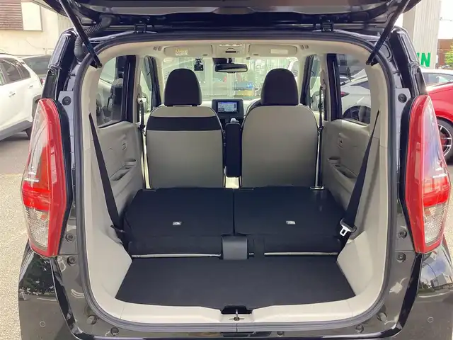 日産 デイズ X 神奈川県 2022(令4)年 1.3万km ブラック ワンオーナー/社外ナビ、TV/バックモニター/エマージェンジーブレーキ/車線逸脱警報/クラランスソナー/フルオートエアコン/ＥＴＣ/ドライブレコーダー/スマートキー