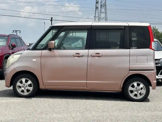 スズキ パレット X 道央・札幌 2008(平20)年 7.3万km アンティークローズメタリック 純正オーディオ/AM/FM/CD/USB/AUX/片側パワースライドドア/プッシュスタート/スマートキー/スペアキー/電格ミラー/ドアバイザー/AAC/Wエアバッグ/ヘッドライトレベライザー/純正フロアマット