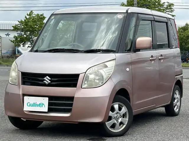 スズキ パレット X 道央・札幌 2008(平20)年 7.3万km アンティークローズメタリック 純正オーディオ/AM/FM/CD/USB/AUX/片側パワースライドドア/プッシュスタート/スマートキー/スペアキー/電格ミラー/ドアバイザー/AAC/Wエアバッグ/ヘッドライトレベライザー/純正フロアマット
