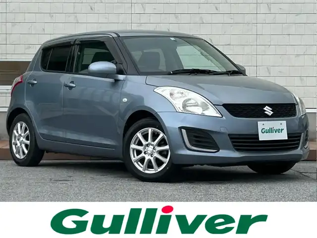 スズキ スイフト XG 滋賀県 2014(平26)年 6.9万km ルミナスブルーM ガソリン/2WD(FF)/5速MT/カーオーディオ/（FM/AM/CD）/電動格納ミラー/ハロゲンライト/ヘッドライトレベリング/フルオートエアコン/プッシュスタート/スマートキー/パワーウィンドウ/パワーステアリング/純正フロアマット/ドアバイザー
