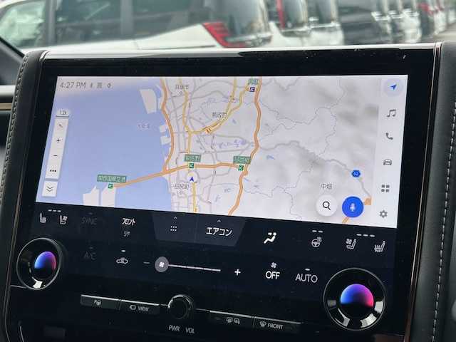 トヨタ アルファード Z 大阪府 2024(令6)年 0.6万km プラチナホワイトパールマイカ ナビ　/フルセグ　/全方位カメラ　/サンルーフ　（OP）/ヘッドアップディスプレイ　（OP）/デジタルインナーミラー　（OP）/トヨタアドバンスドパーク　（OP）/スペアタイヤ　（OP）/ブラインドスポットモニター　/両側パワースライド　/パワーバックドア/レザーシート/シートヒーター/エアーシート/置くだけ充電