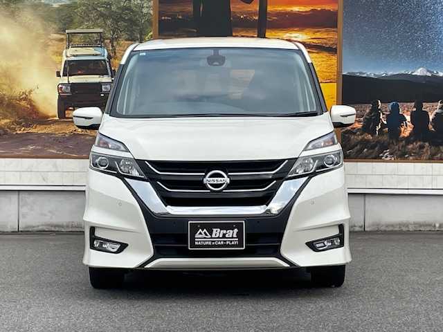 日産 セレナ ハイウェイスター プロパイロットED 愛知県 2016(平28)年 13.8万km ブリリアントホワイトパール プロパイロット/純正ナビ/フルセグTV/バックカメラ/フリップダウンモニター/両側電動スライドドア/LEDヘッドライト/電動パーキングブレーキ/プッシュスタート/スマートキー