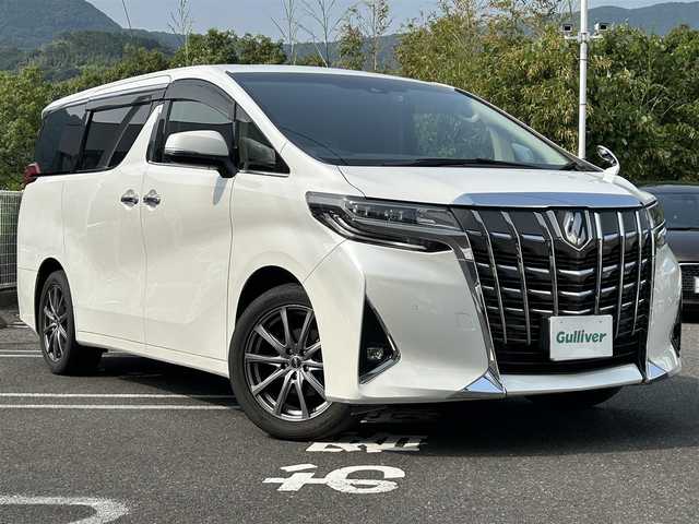 トヨタ アルファード X 長崎県 2021(令3)年 6.5万km ホワイトパールクリスタルシャイン ・プッシュスタート/・純正ディスプレイオーディオ（AM/FM/TV/DVD）/・ブルートゥース/・デジタルインナーミラー/・オートライト/・オートハイビーム/・ハンドルスイッチ/・クルーズコントロール/・ブレーキホールド/・パーキングアシスト/・USB/・AC１００V/・横滑り防止装置/・レーンキープアシスト/・フリップダウンモニター