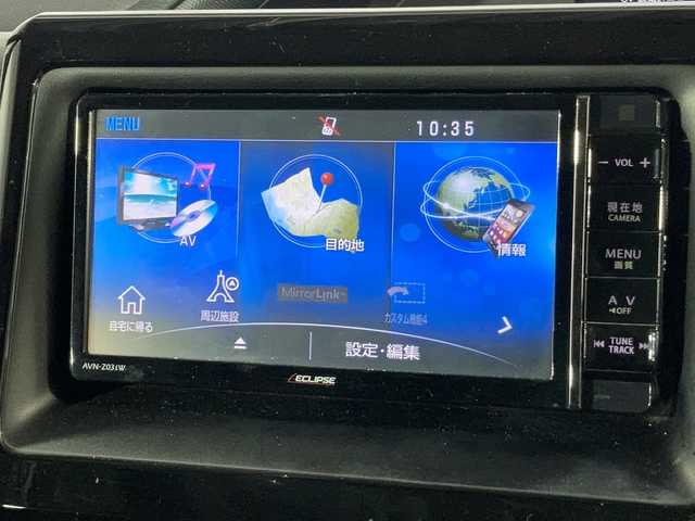 トヨタ ヴォクシー ZS 沖縄県 2015(平27)年 8.7万km ブラッキッシュアゲハガラスフレーク 禁煙車/社外ナビ/Bluetooth/フルセグTV/AM/FM/パワースライドドア/8人乗り/アイドリングストップ/ステアリングリモコン/マニュアルモード付オートマ/スマートキー/プッシュスタート/前席オートパワーウィンドウ/ＥＴＣ/サンシェード
