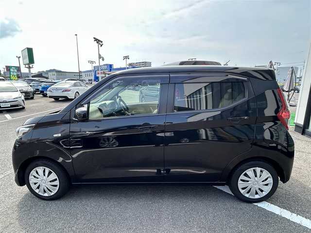 三菱 ｅＫワゴン M 長崎県 2021(令3)年 4.7万km アメジストブラック ワンオーナー/社外メモリナビ/（フルセグ・DVD・BT・AUX)/衝突軽減ブレーキ/ＥＴＣ/クリアランスソナー/シートカバー/アイドリングストップ/バックカメラ/オートライト/レーンキープアシスト/キーレス/ライトレベライザー