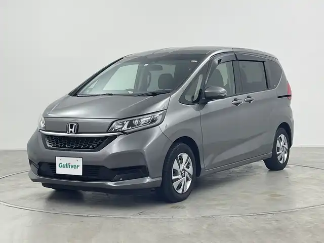 ホンダ フリード ハイブリット G 群馬県 2023(令5)年 3.7万km スーパープラチナグレーメタリック 純正ナビ バックカメラ 両側電動スライドドア シートヒーター ETC 前後ドラレコ アダプティブクルーズコントロール 衝突被害軽減ブレーキ ステアリングスイッチ LEDライト スマートキー 禁煙車