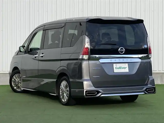 日産 セレナ オーテック セーフティパッケージ 香川県 2019(平31)年 7.7万km ダークメタルグレー ワンオーナー/プロパイロット/純正9インチナビ/フリップダウンモニター/両側パワースライドドア/インテリジェントオートスライド/アラウンドビュー/バックカメラ/革巻きステアリング/ステアリングリモコン/LEDヘッドライト/フォグライト/スマートキー/プッシュスタート/BSM/インテリジェントルームミラー