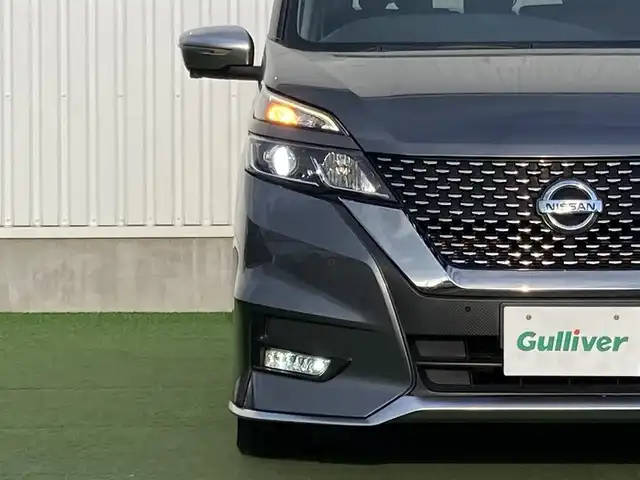 日産 セレナ オーテック セーフティパッケージ 香川県 2019(平31)年 7.7万km ダークメタルグレー ワンオーナー/プロパイロット/純正9インチナビ/フリップダウンモニター/両側パワースライドドア/インテリジェントオートスライド/アラウンドビュー/バックカメラ/革巻きステアリング/ステアリングリモコン/LEDヘッドライト/フォグライト/スマートキー/プッシュスタート/BSM/インテリジェントルームミラー
