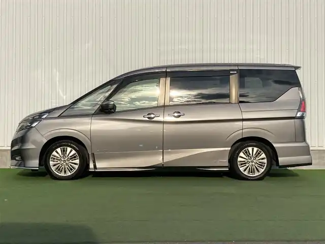 日産 セレナ オーテック セーフティパッケージ 香川県 2019(平31)年 7.7万km ダークメタルグレー ワンオーナー/プロパイロット/純正9インチナビ/フリップダウンモニター/両側パワースライドドア/インテリジェントオートスライド/アラウンドビュー/バックカメラ/革巻きステアリング/ステアリングリモコン/LEDヘッドライト/フォグライト/スマートキー/プッシュスタート/BSM/インテリジェントルームミラー