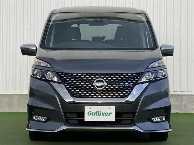 日産 セレナ オーテック セーフティパッケージ 香川県 2019(平31)年 7.7万km ダークメタルグレー ワンオーナー/プロパイロット/純正9インチナビ/フリップダウンモニター/両側パワースライドドア/インテリジェントオートスライド/アラウンドビュー/バックカメラ/革巻きステアリング/ステアリングリモコン/LEDヘッドライト/フォグライト/スマートキー/プッシュスタート/BSM/インテリジェントルームミラー