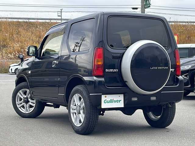 スズキ ジムニー ランドベンチャー 青森県 2016(平28)年 4万km ブルーイッシュブラックパール3 ・4WD/・キーレス/・社外CD/・ライトレベライザー/・フォグ/・ルーフレール/・シートヒーター/・オートライト/・純正16AW