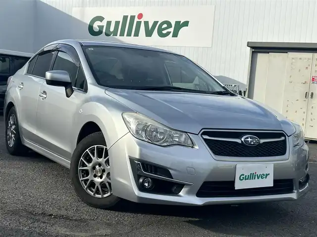 スバル インプレッサ Ｇ４ 1．6i 福島県 2015(平27)年 6.6万km アイスシルバーメタリック 4WD/社外モニター（CD/DVD/FM/AM）/ETC/横滑り防止/ドアバイザー/バックカメラ/フォグランプ/スペアキー１本/取扱説明書