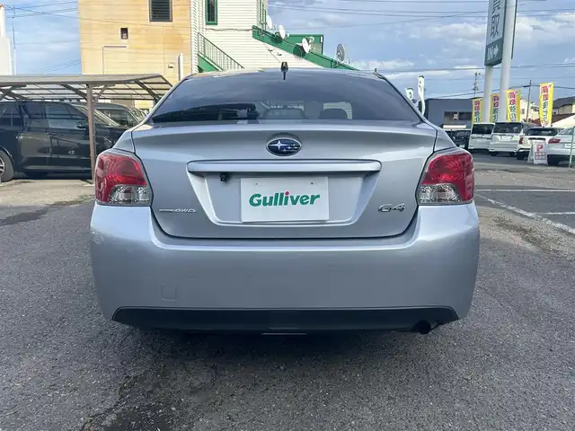 スバル インプレッサ Ｇ４ 1．6i 福島県 2015(平27)年 6.6万km アイスシルバーメタリック 4WD/社外モニター（CD/DVD/FM/AM）/ETC/横滑り防止/ドアバイザー/バックカメラ/フォグランプ/スペアキー１本/取扱説明書