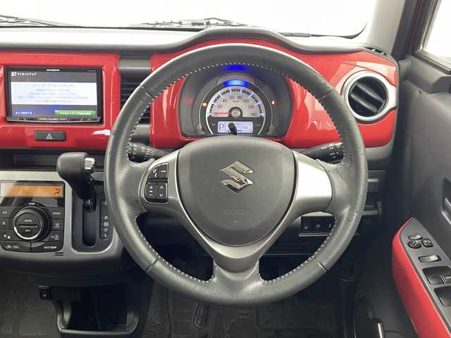 スズキ ハスラー Jスタイル 千葉県 2015(平27)年 6万km フェニックスレッドパール/ホワイト2トーンルーフ 衝突軽減装置/社外ナビ（AVIC-ZH0099）/フルセグテレビ/Bluetooth/CD・DVD/ETC/純正マット/純正バイザー/シートヒーター（運転席・助手席）/フォグランプ/アイドリングストップ
